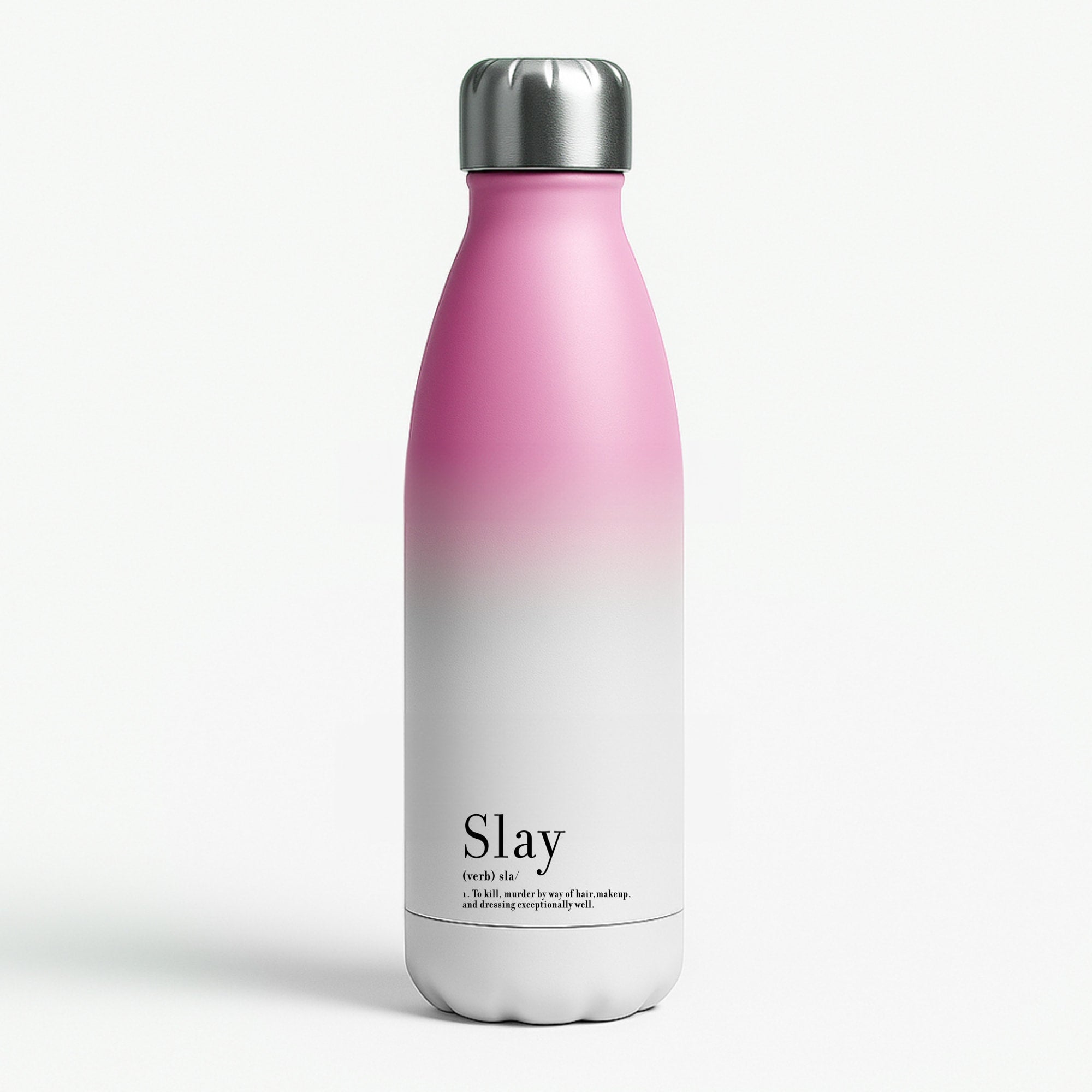 Slay Pink Water Bottle