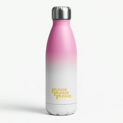Please Please Please Pink Water Bottle