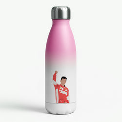 Vettel - F1 Pink Water Bottle