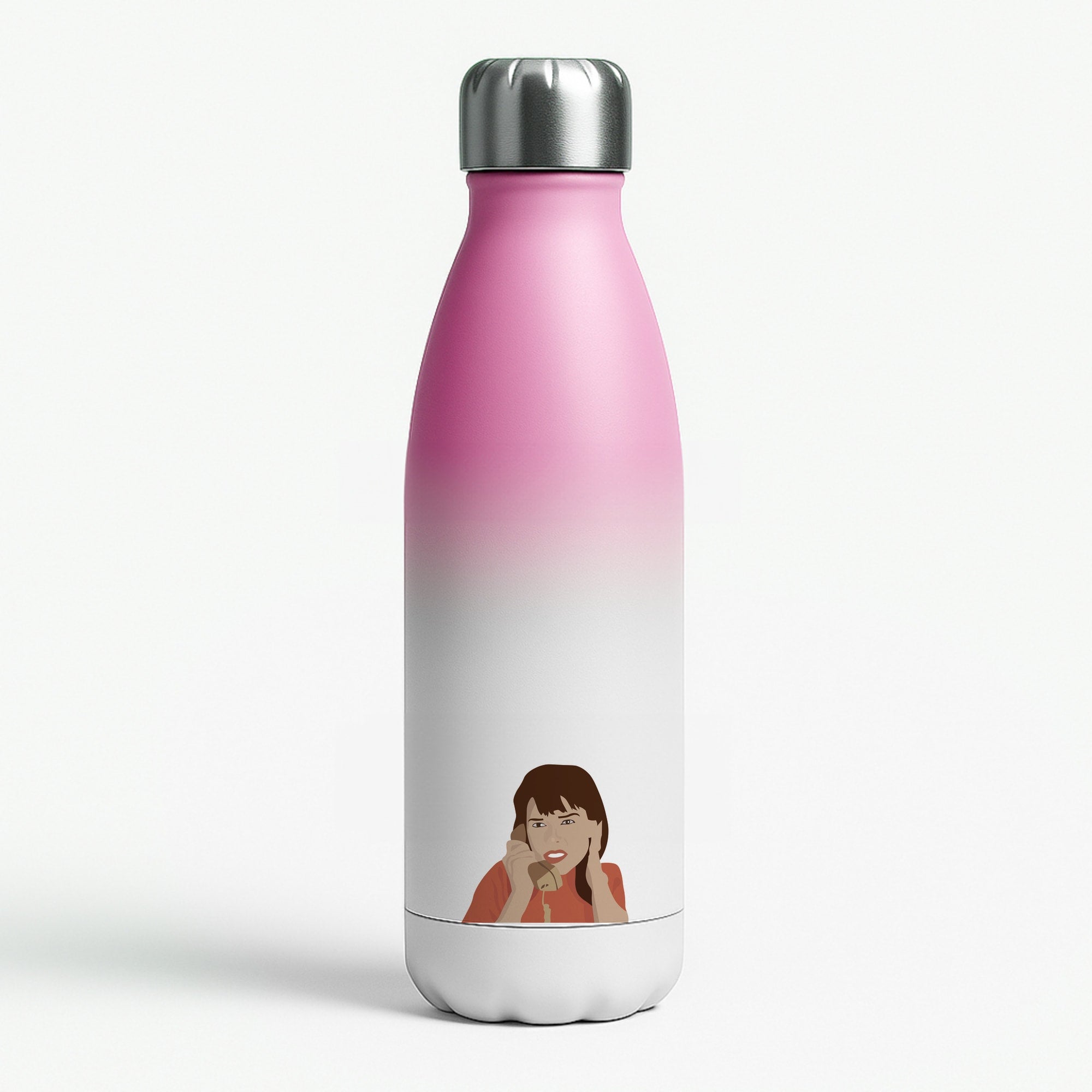 Sidney Prescott - Halloween Pink Water Bottle