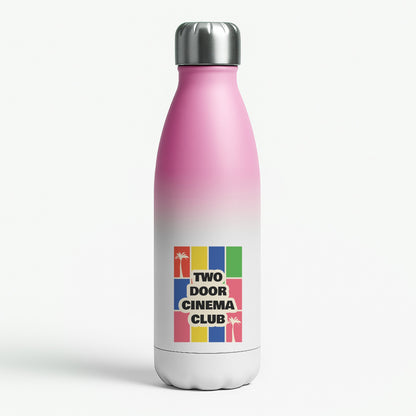 Two Door Cinema Club - Festival Pink Water Bottle