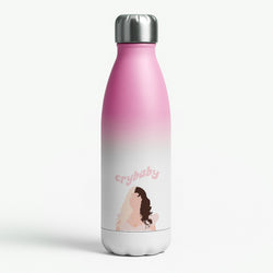 Crybaby Pink Water Bottle