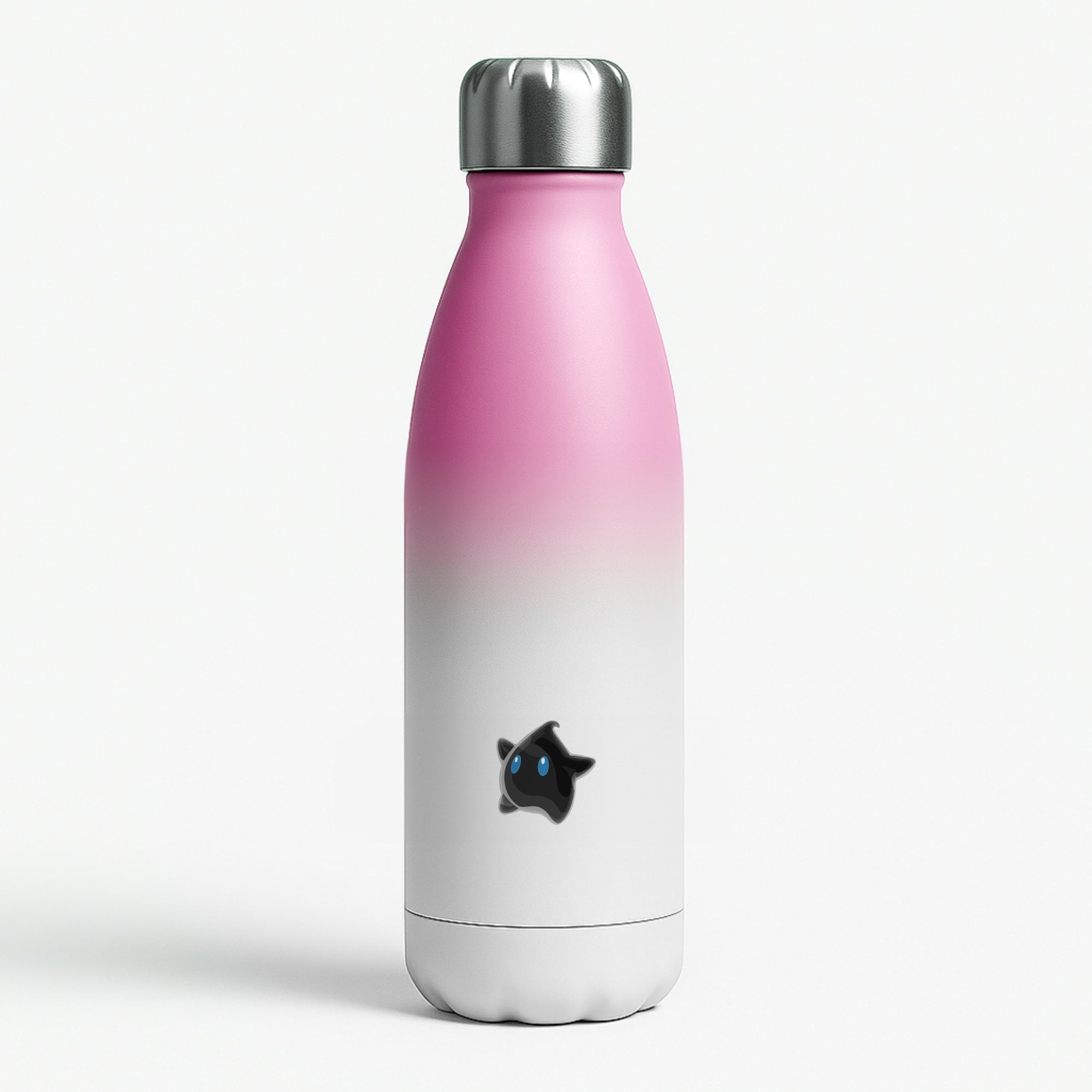 Ghost - Mario Pink Water Bottle