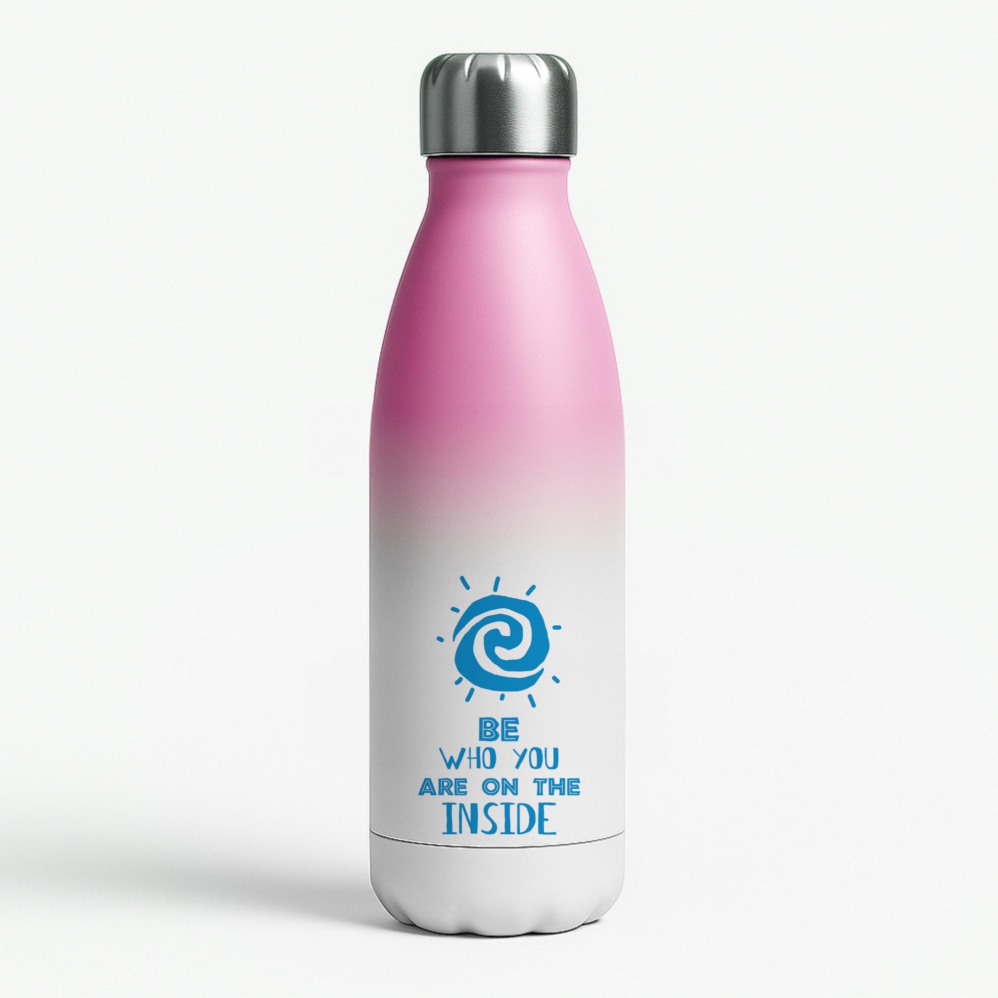 Be Who You Pink Water Bottle