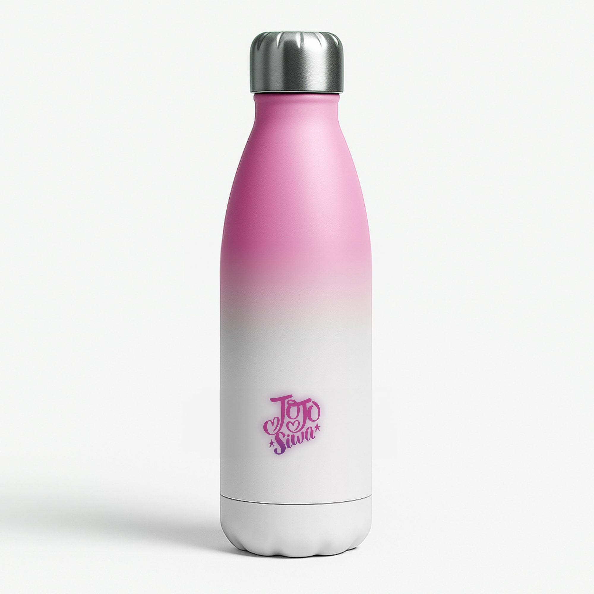 JoJo Siwa Love Heart Pink Water Bottle