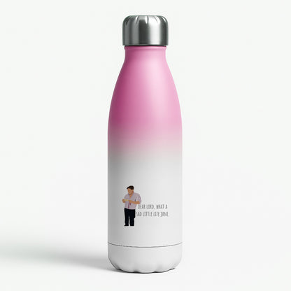 Sad Little Life Jane - British Pop Culture Pink Water Bottle