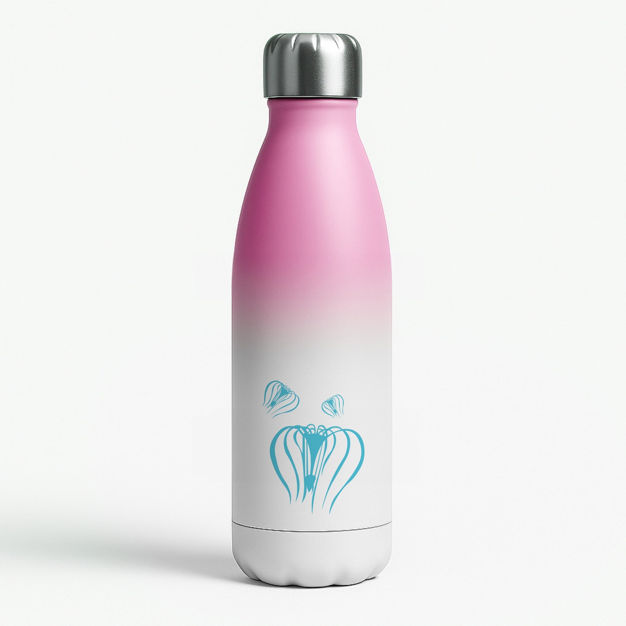 Tree Of Souls Pink Water Bottle