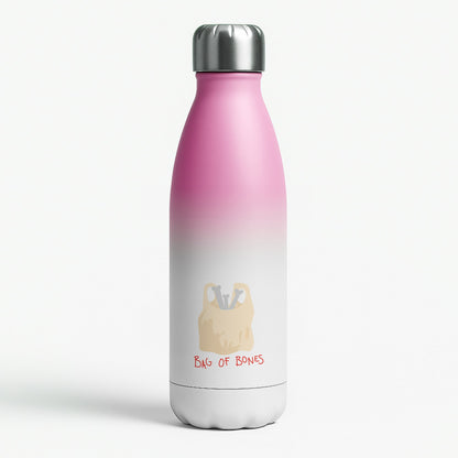Bag Of Bones - Halloween Pink Water Bottle