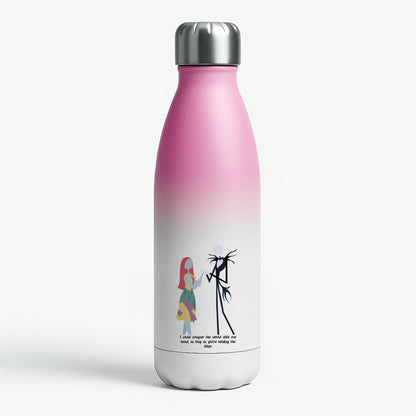 I Could Conquer The World - TNBC Pink Water Bottle
