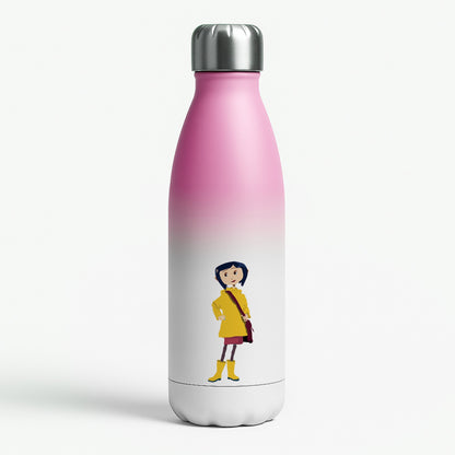 Cor - Halloween Pink Water Bottle