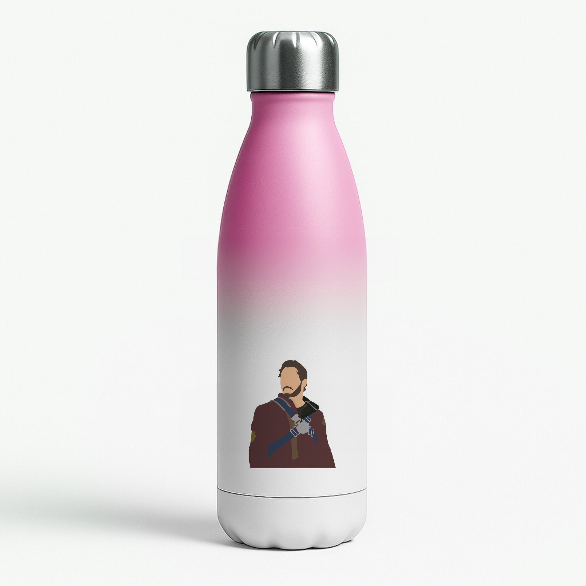 Star Lord - GOTG Pink Water Bottle