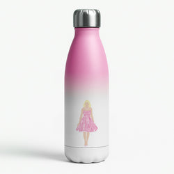 Pink Dress - Margot Pink Water Bottle