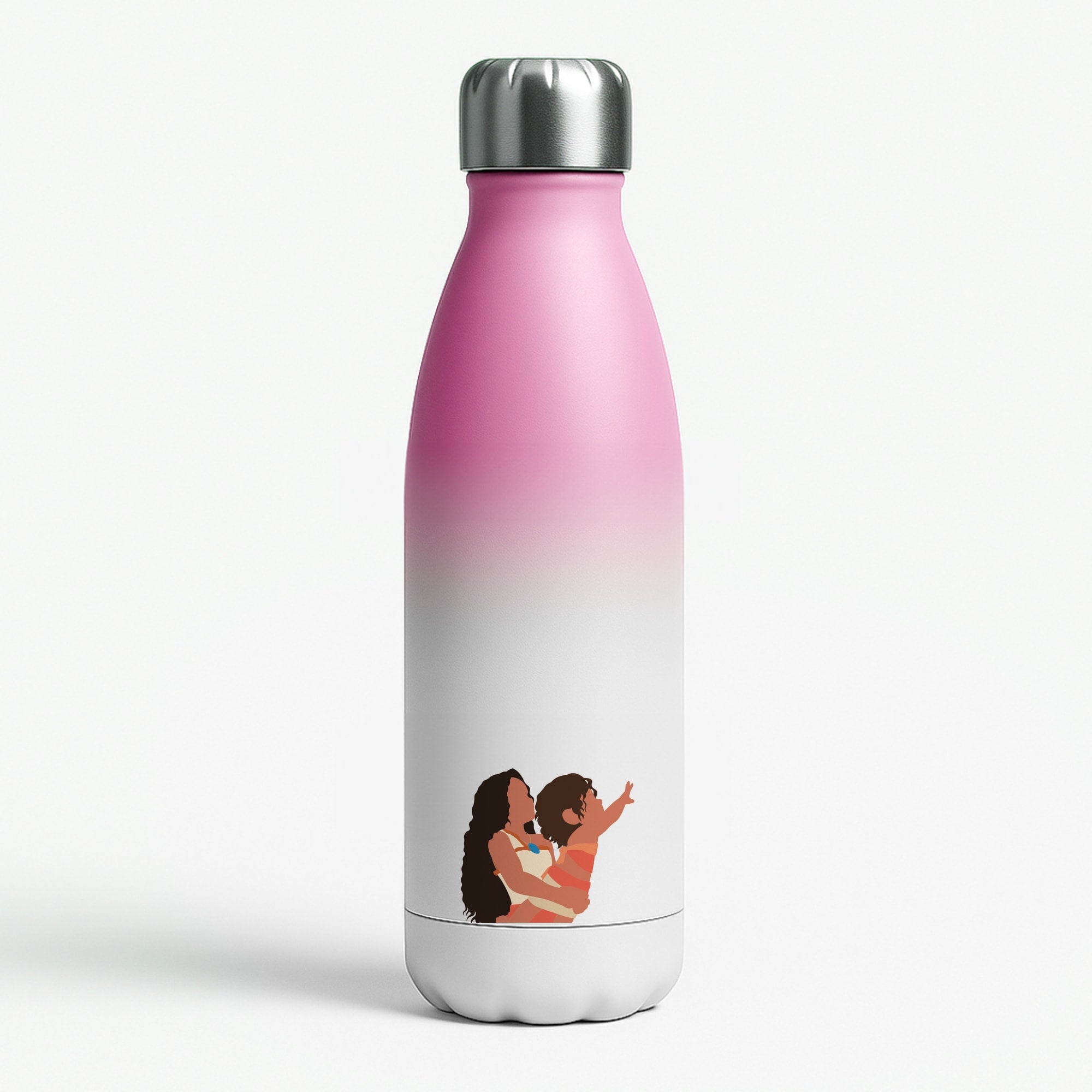 Reach Out Pink Water Bottle