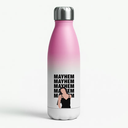 Neon Green Mayhem Pink Water Bottle