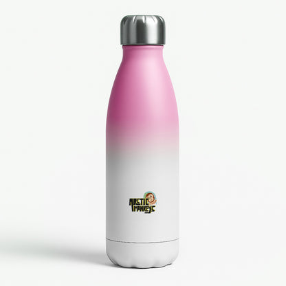 Space Monkey Pink Water Bottle
