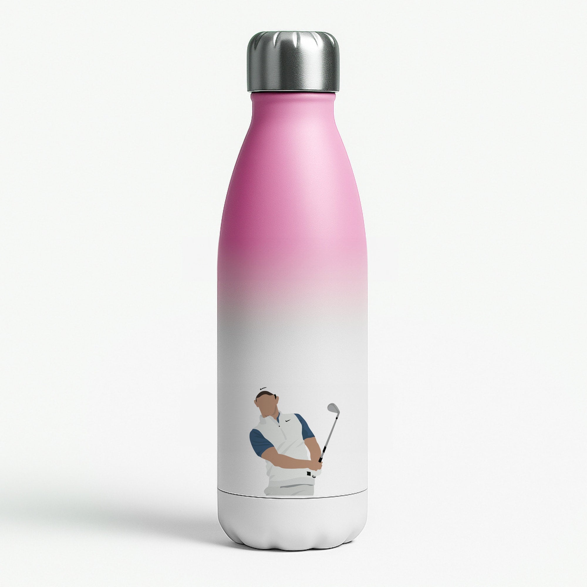 Mcllroy - Golf Pink Water Bottle