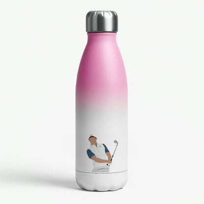 Mcllroy - Golf Pink Water Bottle