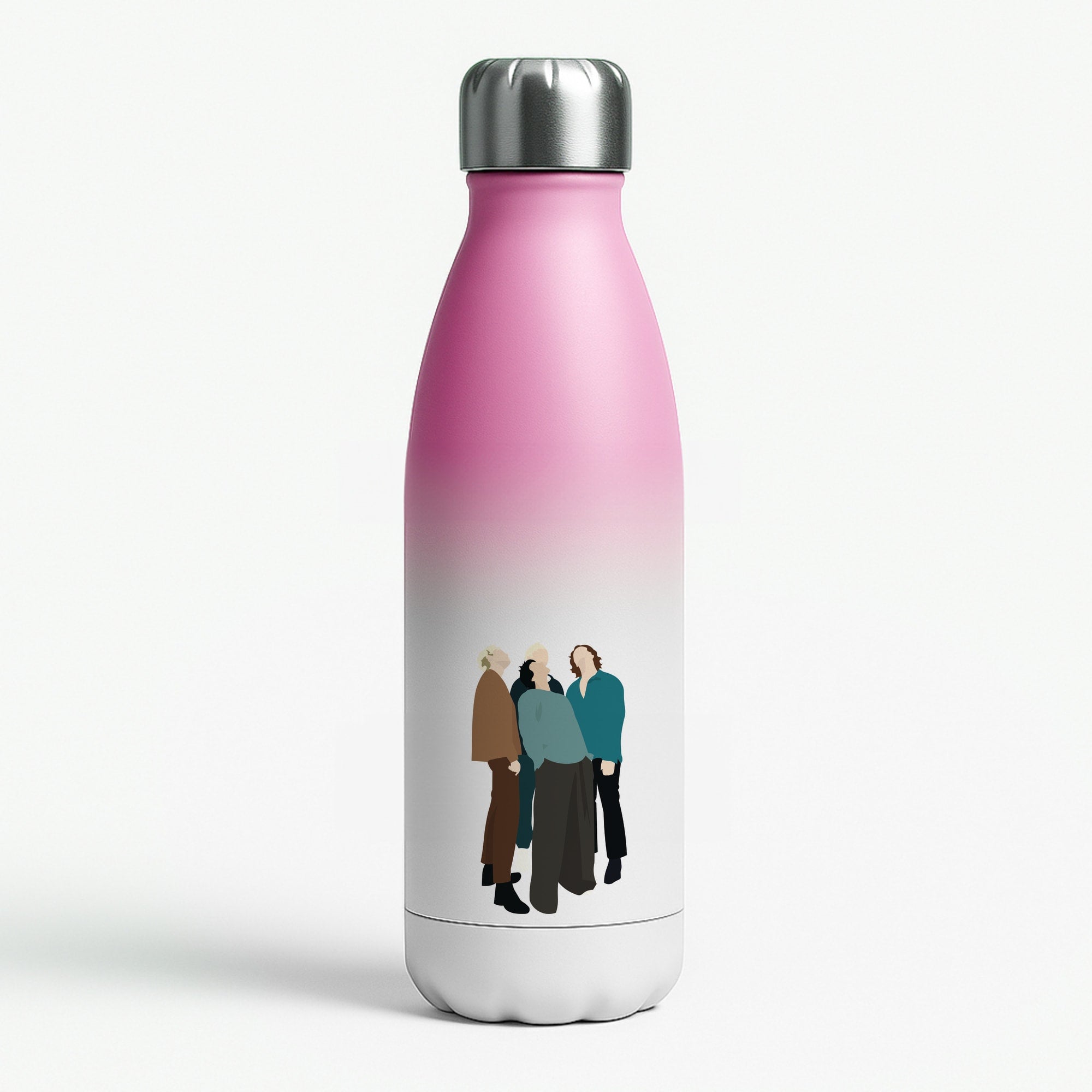 Looking up Pink Water Bottle