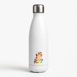 Watercolour Beauty Fairytale White Water Bottle