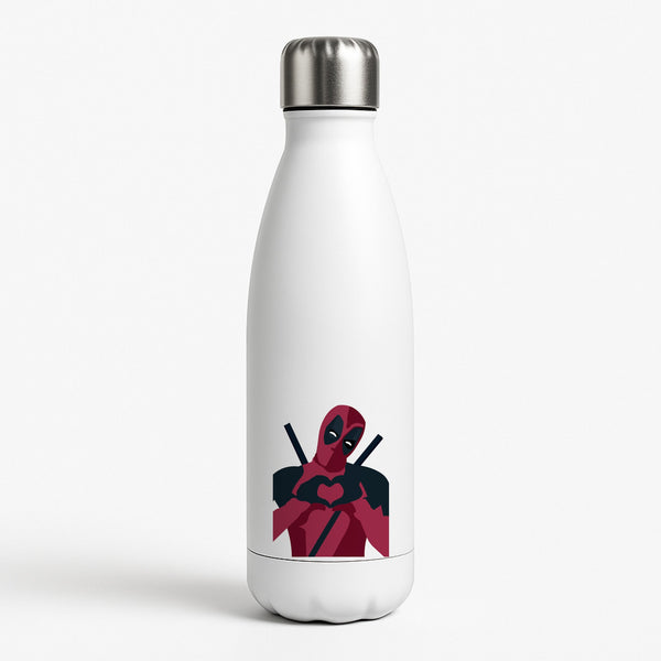 DP heart White Water Bottle