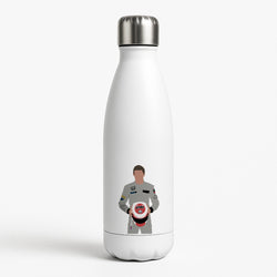 Button - F1 White Water Bottle