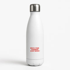 What's Your Favourite Scary Movie - Scream Water Bottle