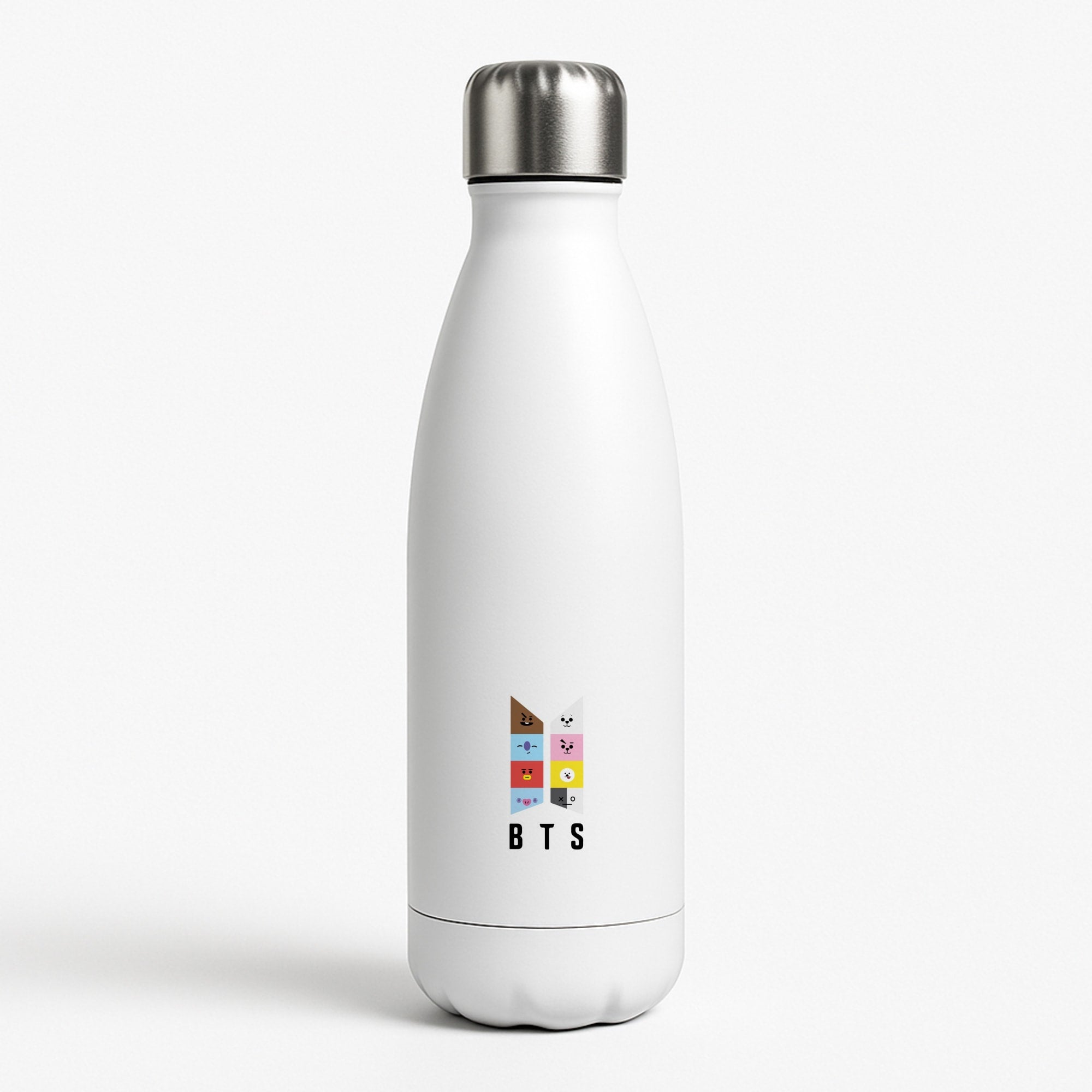 BT21 K-Pop Band Logo Water Bottle