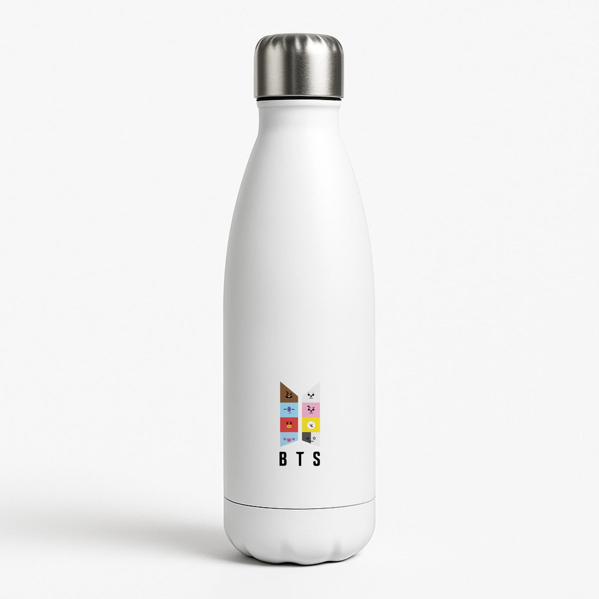 BT21 K-Pop Band Logo Water Bottle