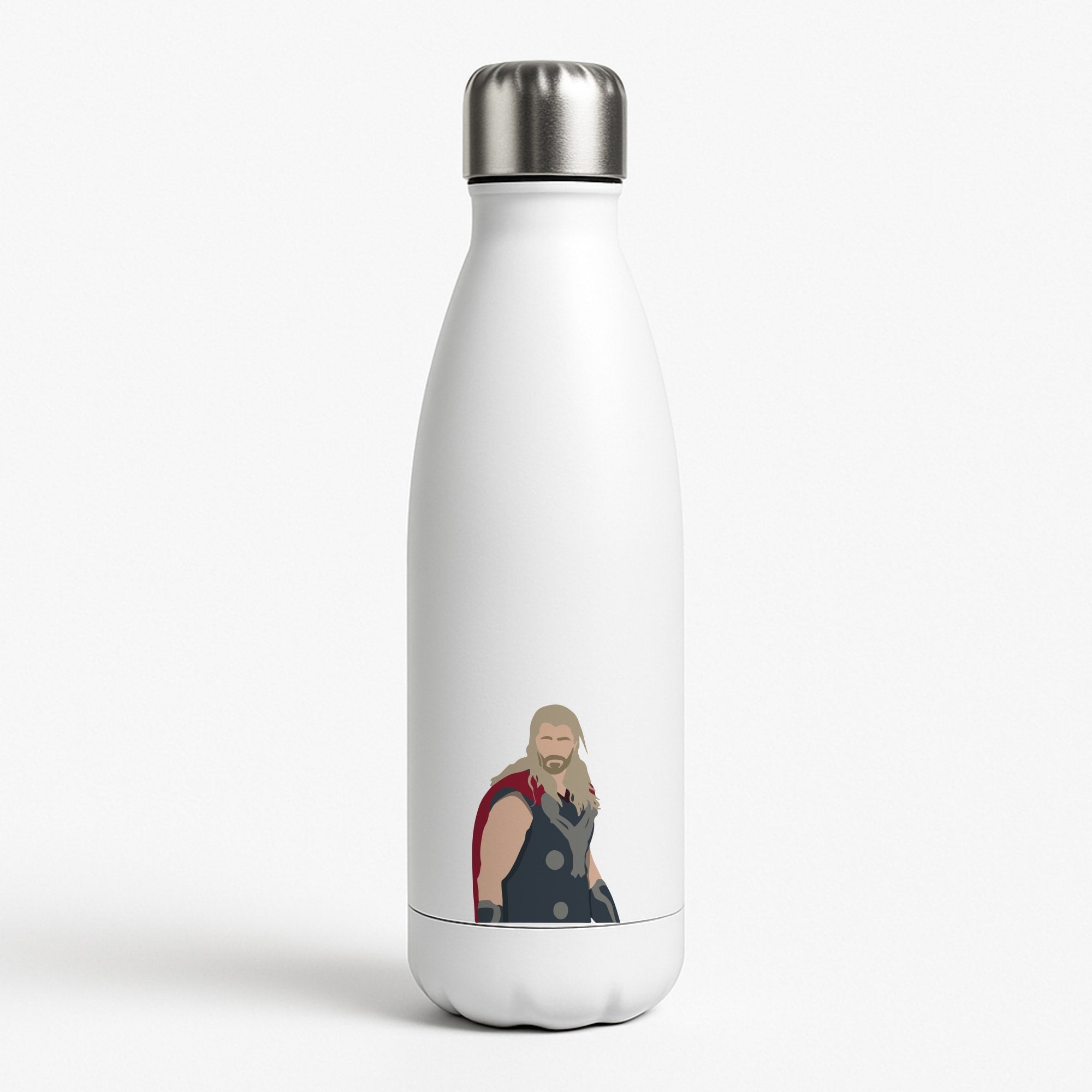 Thor White Water Bottle