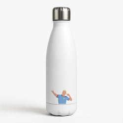 Haaland - Football White Water Bottle
