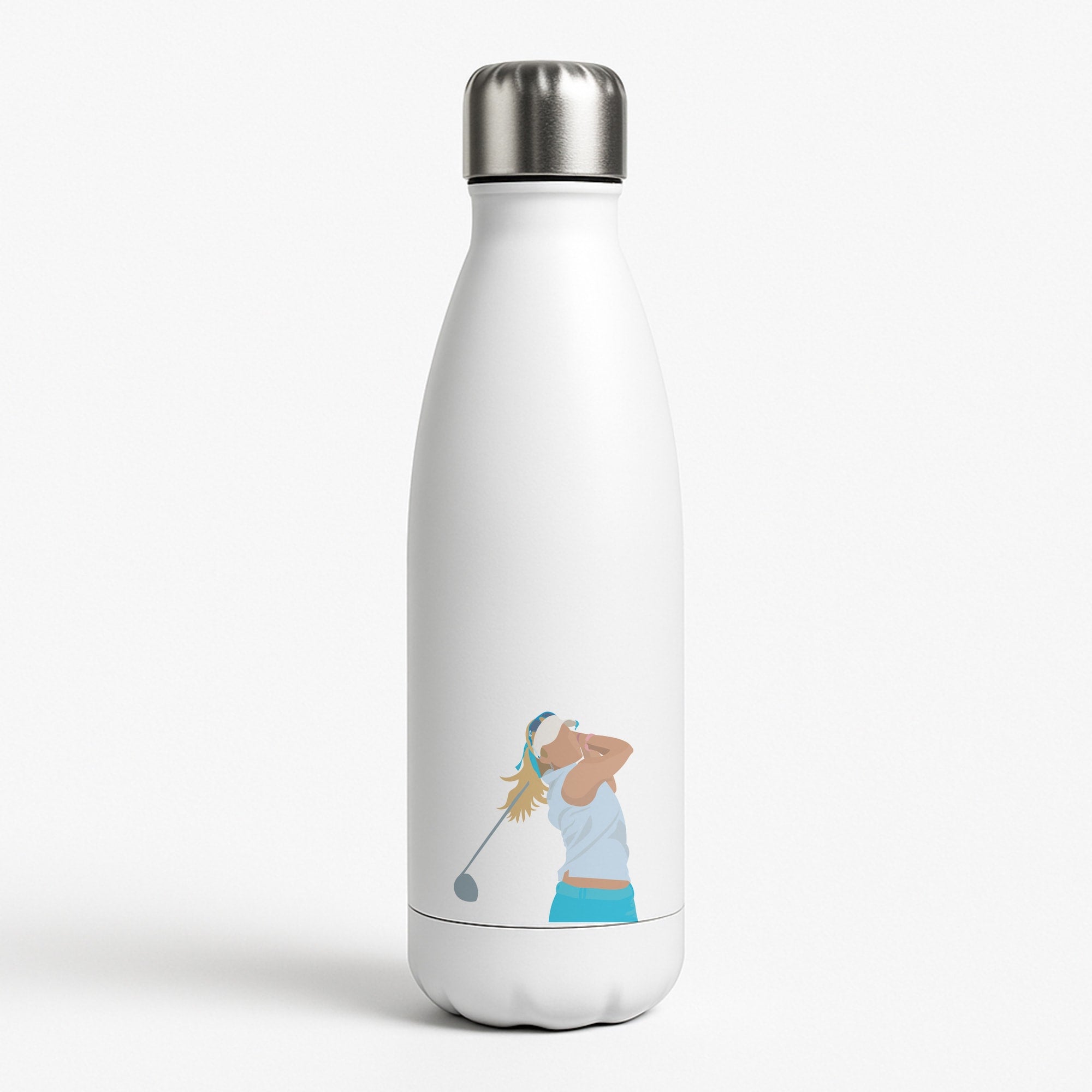Thompson - Golf White Water Bottle