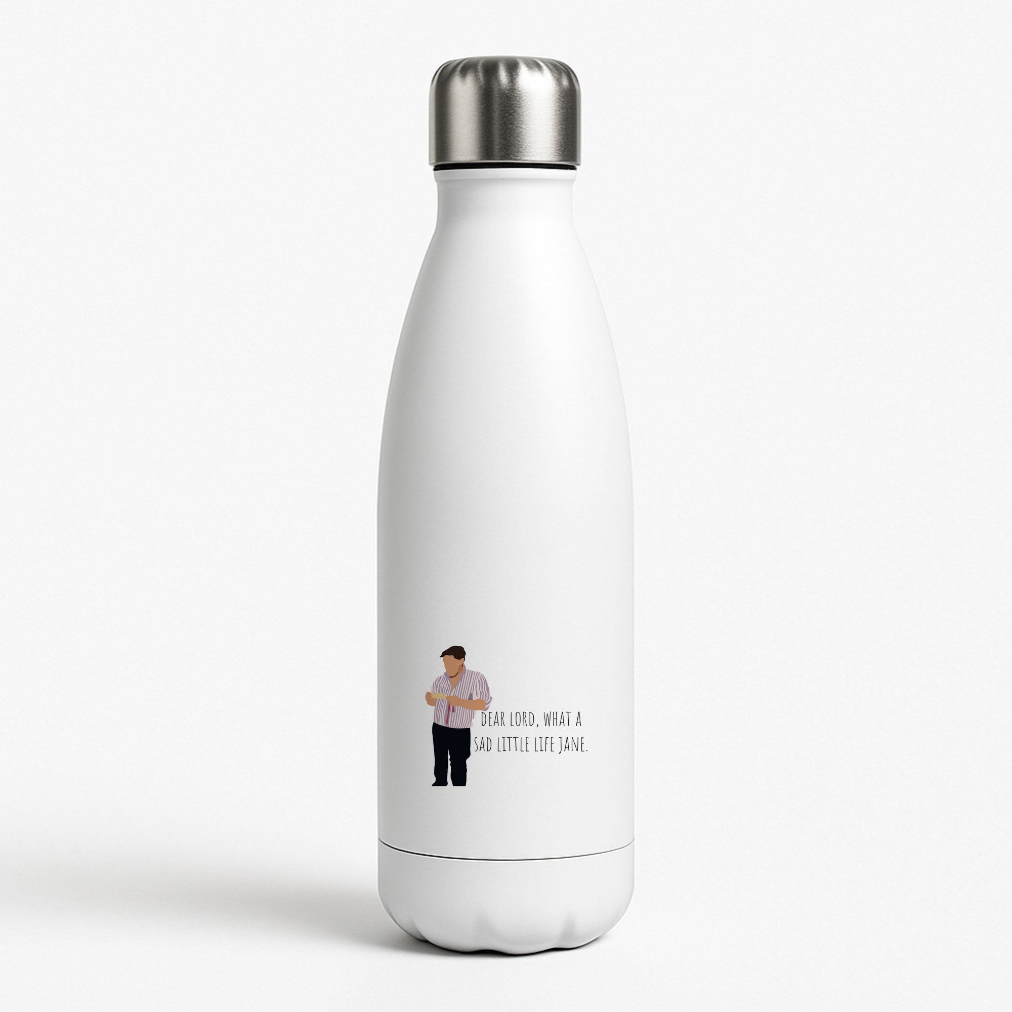 Sad Little Life Jane - British Pop Culture White Water Bottle