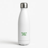 What Are You Doing In My Swamp - Green Ogre Water Bottle