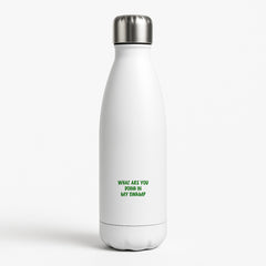 What Are You Doing In My Swamp - Green Ogre Water Bottle
