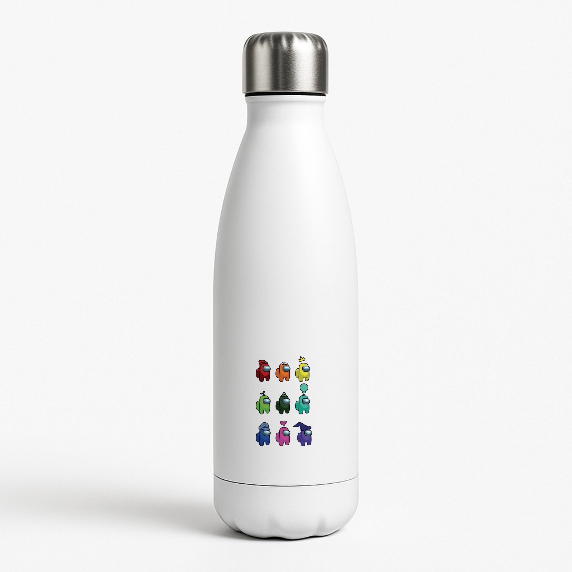 Among Gaming characters White Water Bottle