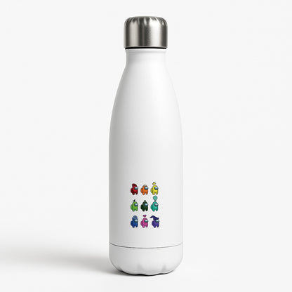 Among Gaming characters White Water Bottle