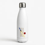 Wickets - Cricket White Water Bottle