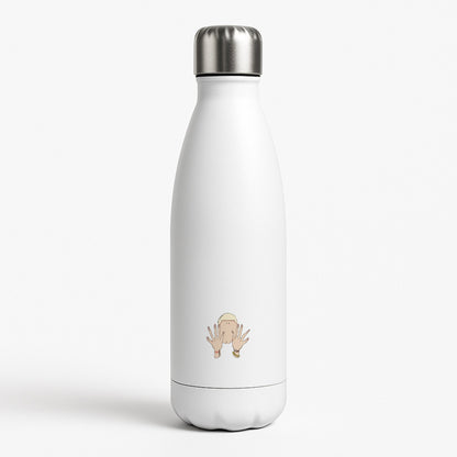Versan Face White Water Bottle