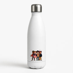 Stranger Kids White Water Bottle