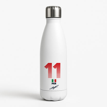 Perez - F1 White Water Bottle