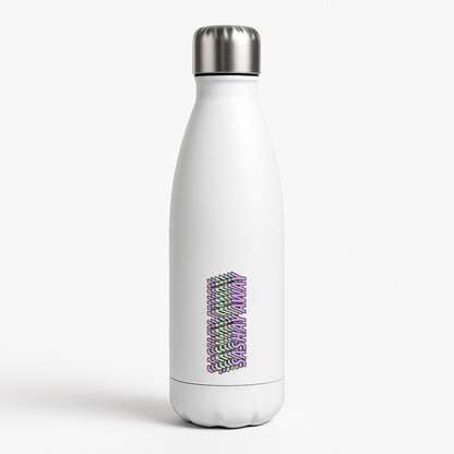 Sashay Away Retro - Drag Queen's Drag Race White Water Bottle