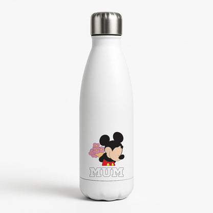 Mouse Mum  White Water Bottle