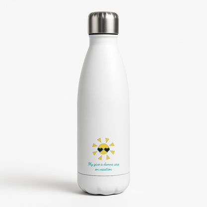 My Give A Damns White Water Bottle