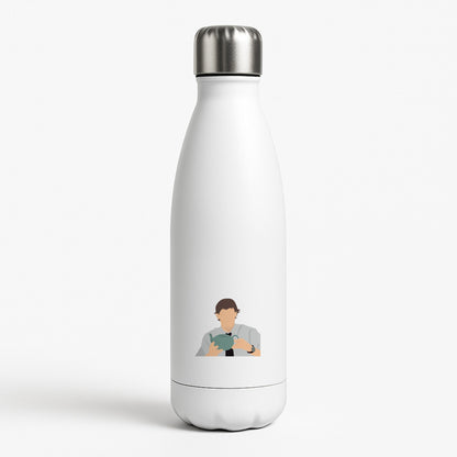 Jim's Tea Pot For Pam White Water Bottle