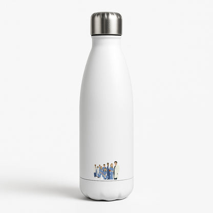 Cartoon Crew - Grey's White Water Bottle