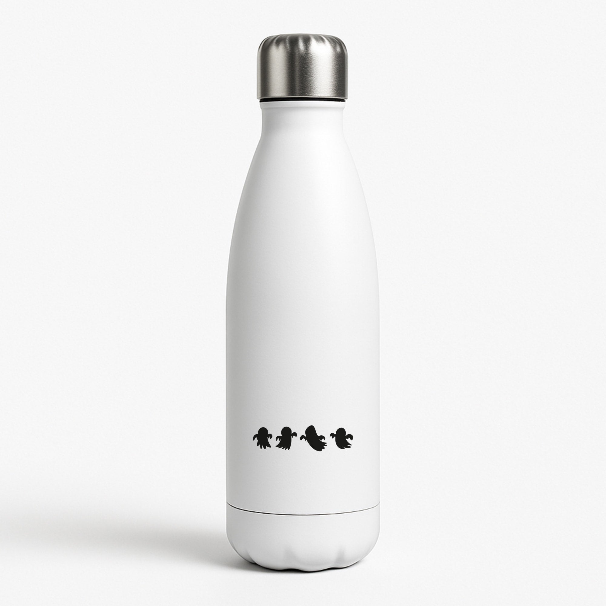 Halloween Pattern 8 White Water Bottle