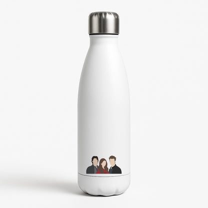 Elena, Damon And Stefan - VD White Water Bottle