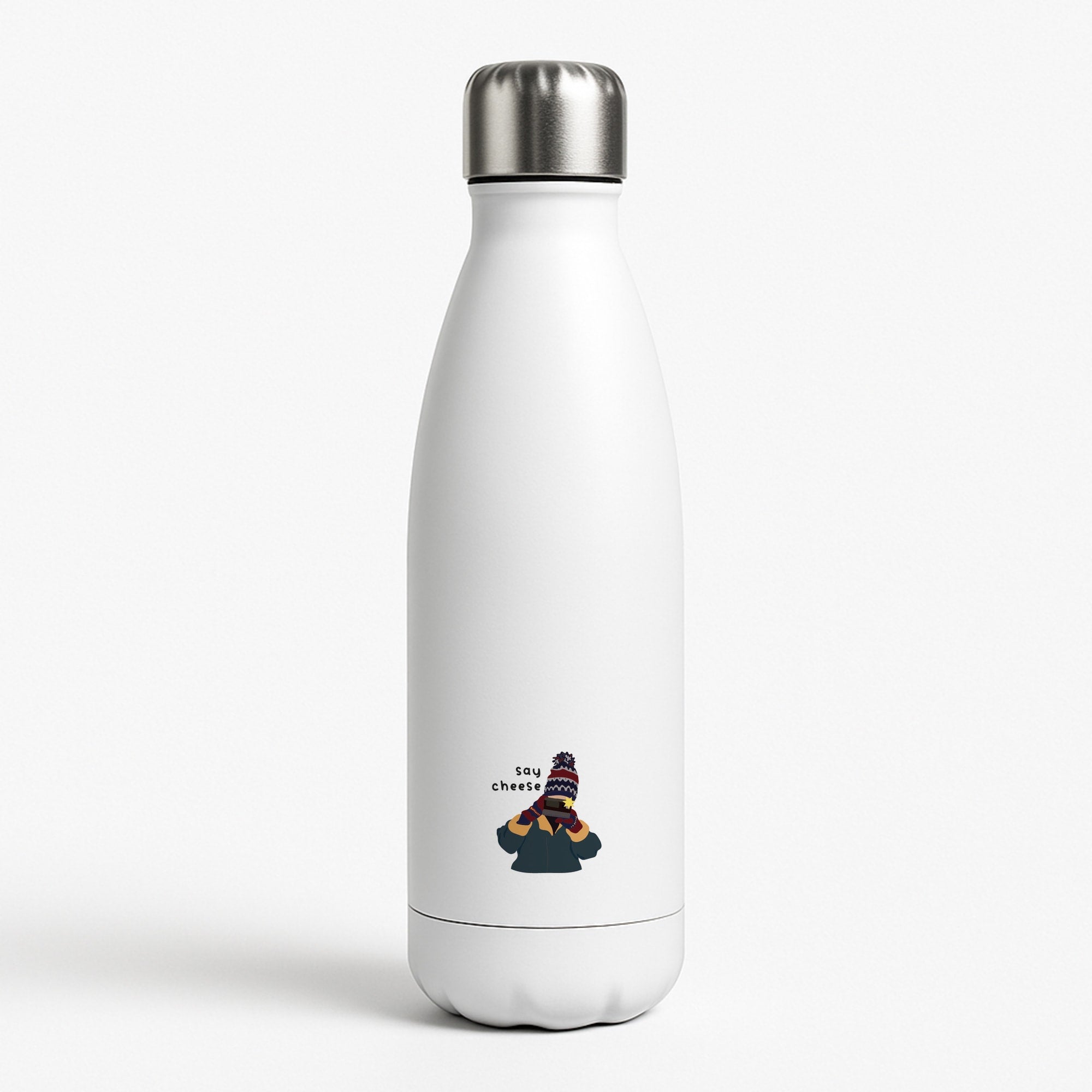 Say Cheese Water Bottle