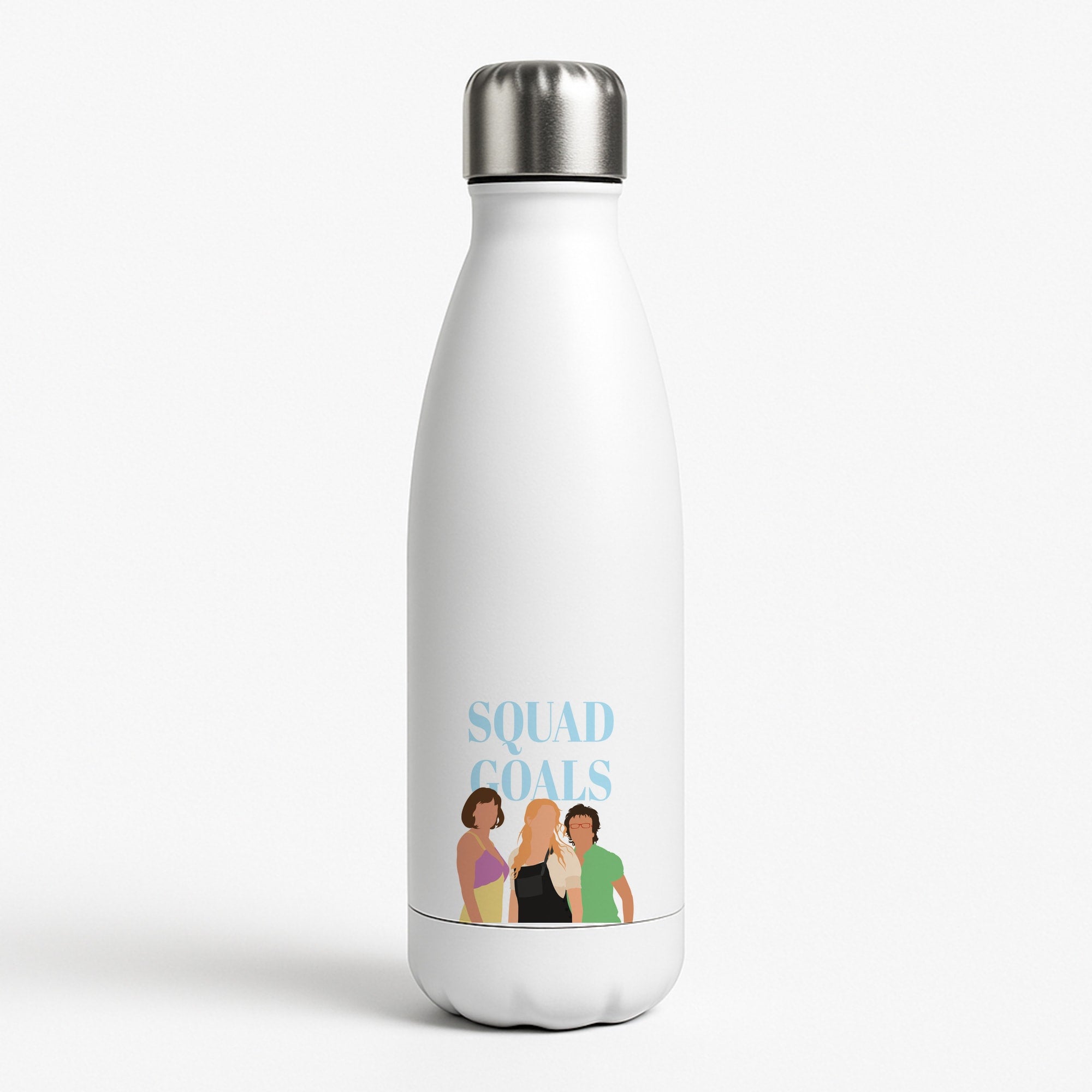 Squad Goals - Mamma Mia White Water Bottle