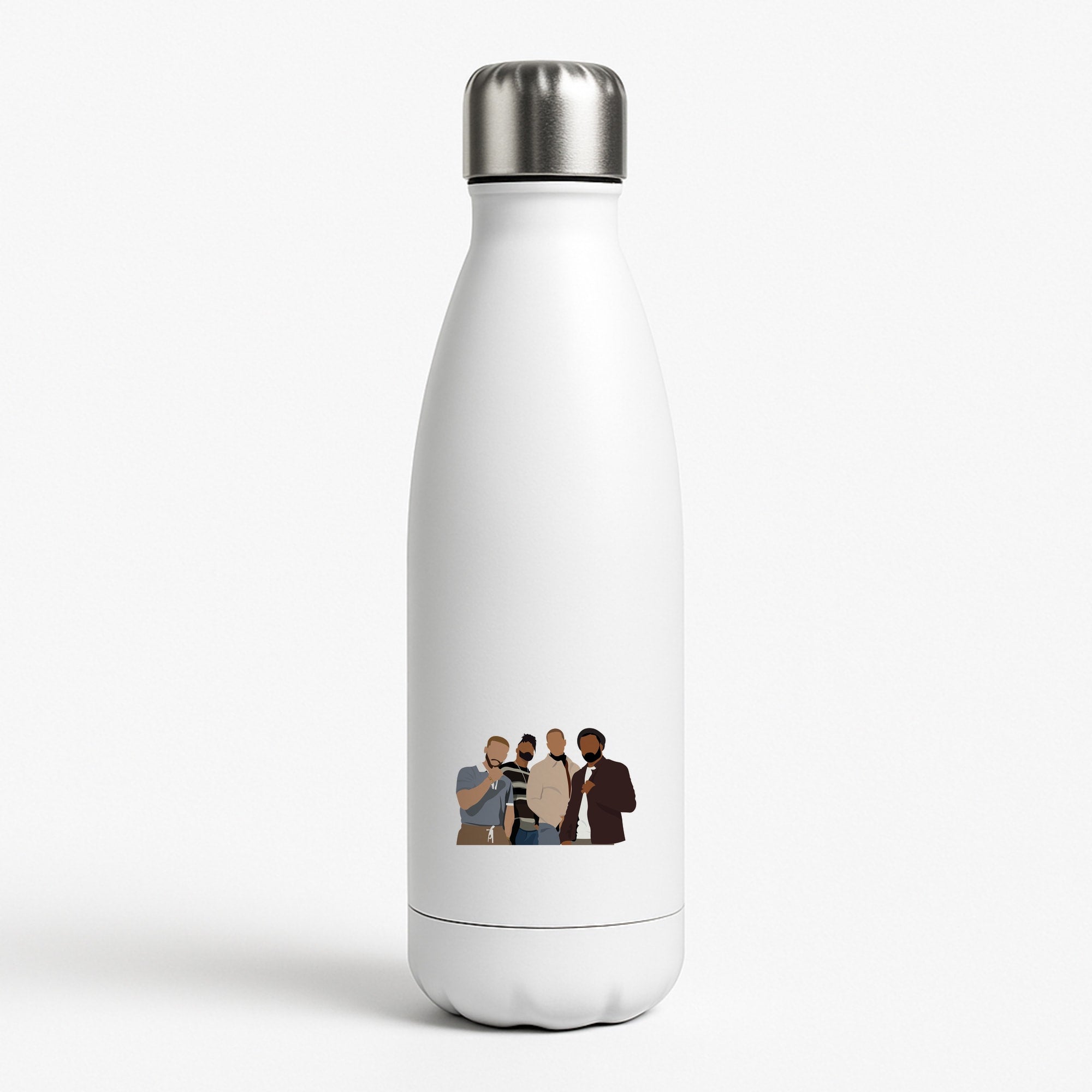 JLS Members Inspired White Water Bottle